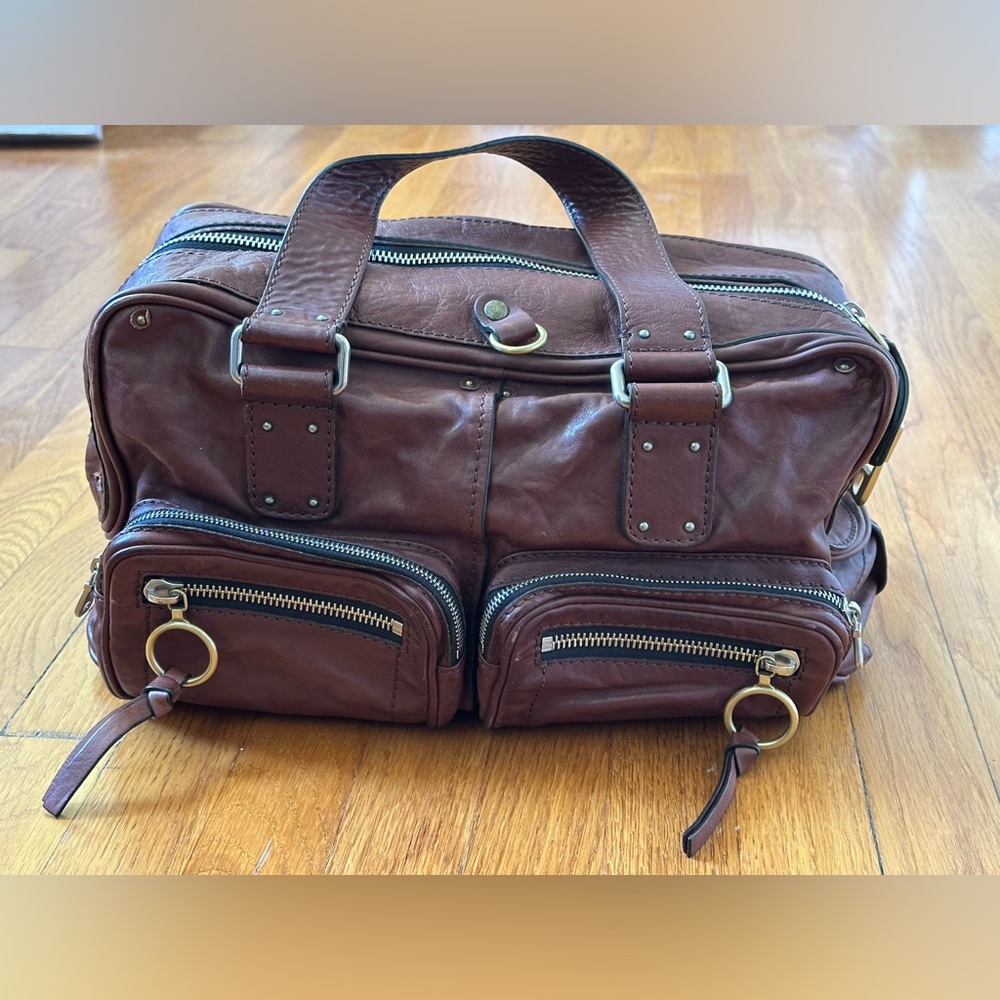 Chloé Betty Brown Leather Bag / Tote / Travel Bag